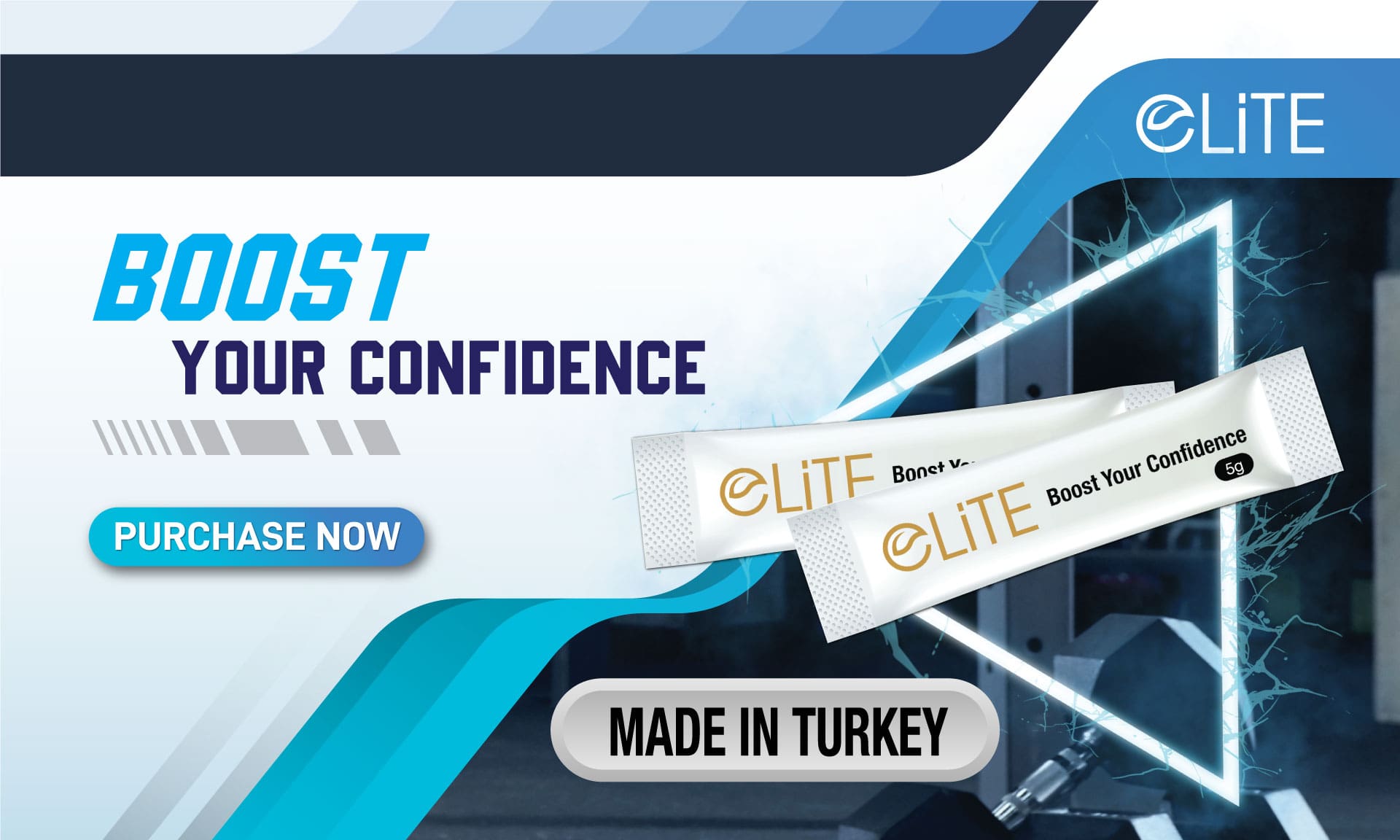 Elite. Boost Your Confidence. Purchase Now. Made in Malaysia.